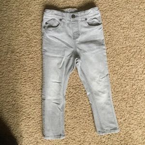 Boys 2T gray skinny jeans